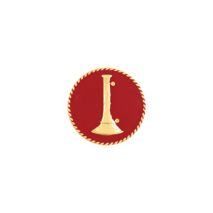 [WARSFD-C127-C181RE-09375-GE] Warsaw-Wayne Fire Lieutenant Collar Insignia